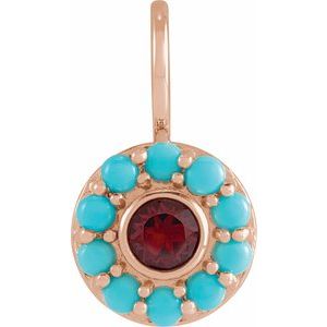 Halo-Style Charm/Pendant