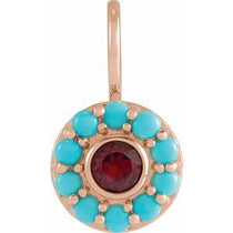 Halo-Style Charm/Pendant