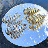 Stainless steel Teardrops earrings, Intensity