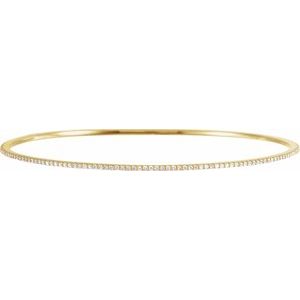Accented Bangle Bracelet