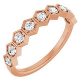 Stackable Geometric Ring