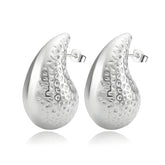 Stainless steel Teardrops earrings, Intensity