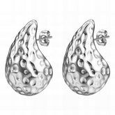 Stainless steel Teardrops earrings, Intensity