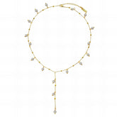 18K gold plated Stainless steel necklace, Intensity