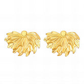 18K gold plated Stainless steel earrings, Intensity