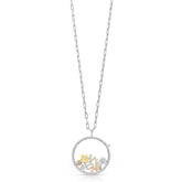 Reversible Heart Shape Diamond Locket