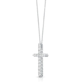 1/2 Ctw Diamond Cross Pendant