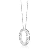 1/2 Ctw Diamond Circle Pendant