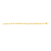 14K Gold Oval Heritage Link Bracelet