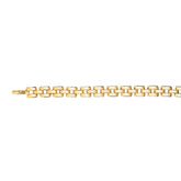14K Gold Panther Link Bracelet