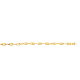 14K Yellow Gold Fancy Anchor Link
