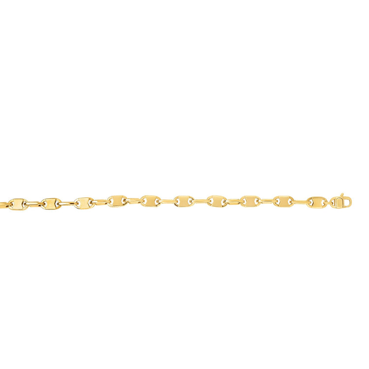 14K Yellow Gold Fancy Anchor Link