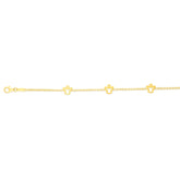 14K Gold Angel Bracelet
