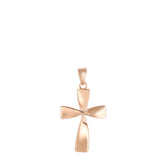 14K Gold Twist Cross