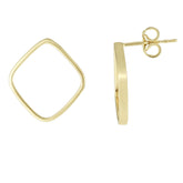 14K Gold Small Geometric Earring