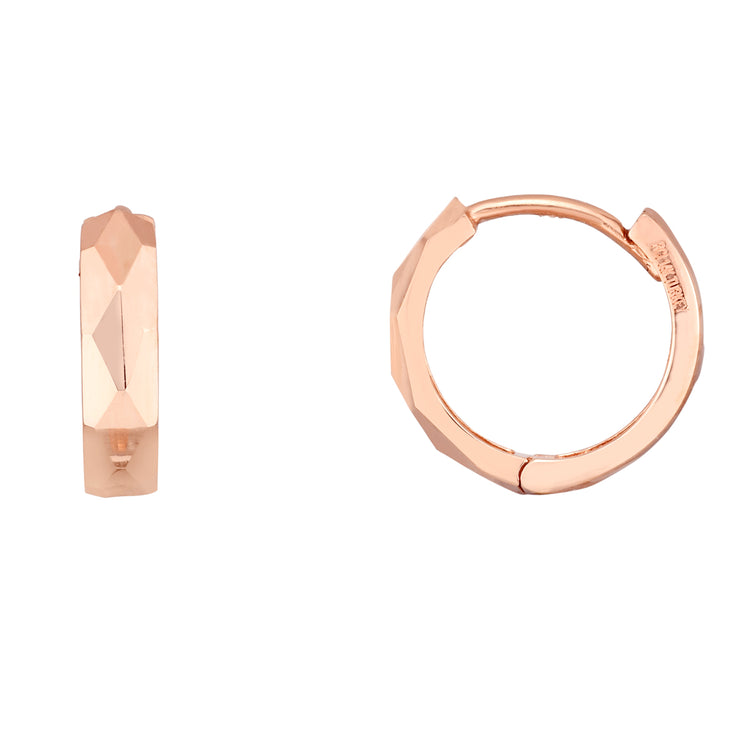 14K Gold Cactus Stud Earrings