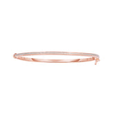 14K Gold Glitter Bangle