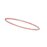 14K Gold Textured Bangle