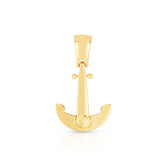 14K Men's Anchor Charm