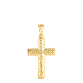 14K Gold Reversible Cross