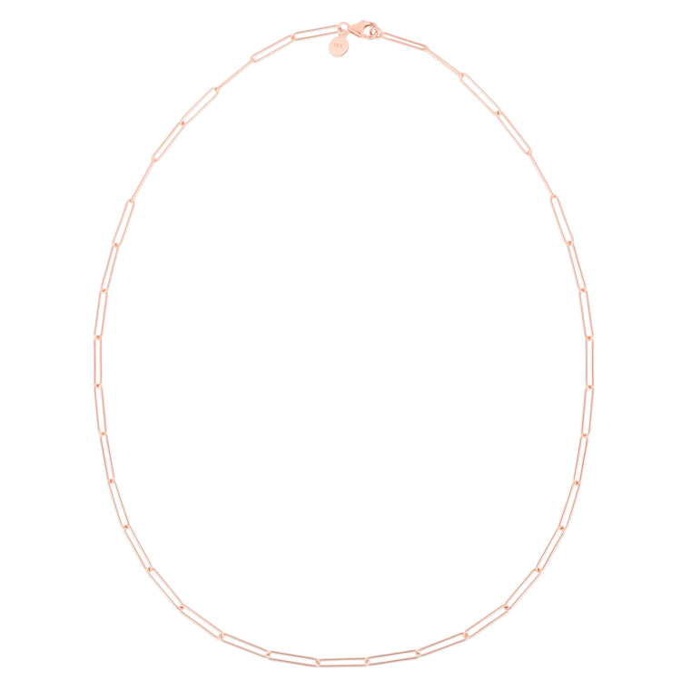 14K Lungo Paperclip Chain Bracelet
