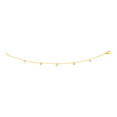 14K Gold .25ct Diamonds by the Yard Bracelet