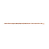 14K Gold Modern Braid Link