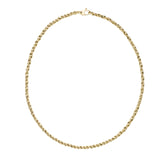14K Gold Modern Braid Link