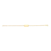14K Gold ID Bracelet