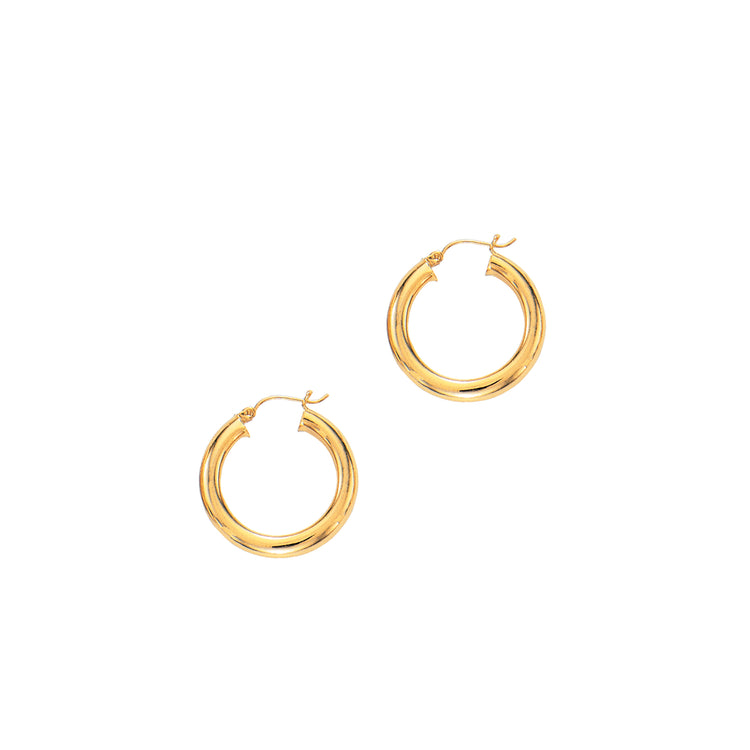 14K Gold Hoop Earring