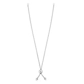 14K Gold Round Wheat Chain with Ball Slide Friendship Bracelet