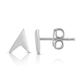 14K Gold Arrow Stud Earring