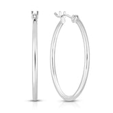 14K Gold 1.5mm Hoop Earring
