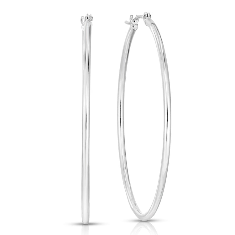 14K Gold 1.5mm Hoop Earring