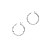 14K Gold 3mm Hoop Earring