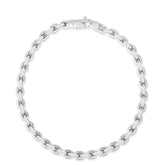 14K Gold Fancy Interlocking Link Bracelet