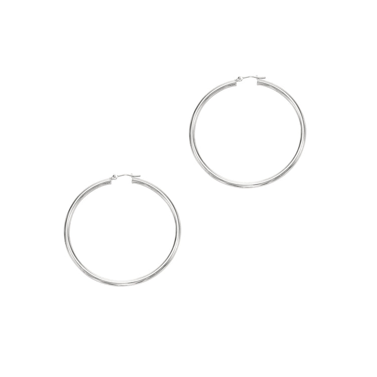 14K Gold 3mm Hoop Earring