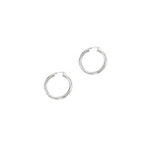 14K Gold 4mm Hoop Earring