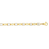 14K Gold Fancy Anchor Link Bracelet