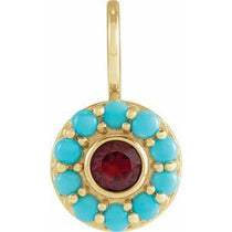 Halo-Style Charm/Pendant