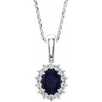 Halo-Style Necklace or Pendant  