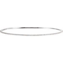 Accented Bangle Bracelet 