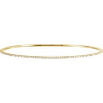 Accented Bangle Bracelet 