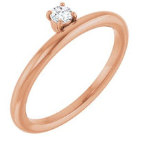 Asymmetrical Stackable Ring  