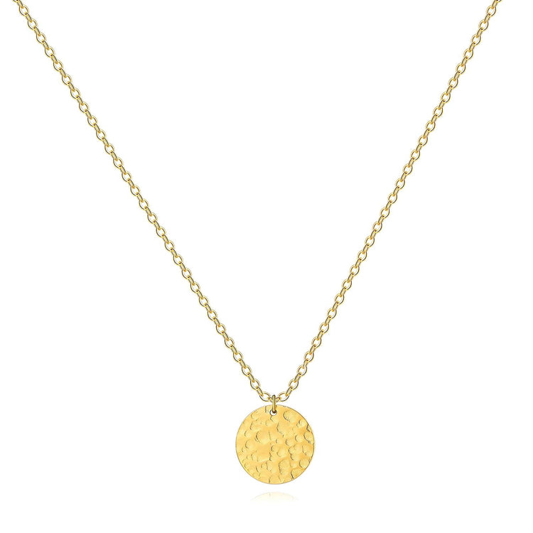 18K gold plated Stainless steel necklace, Intensity