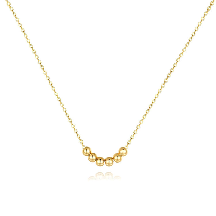 18K gold plated Stainless steel necklace, Intensity