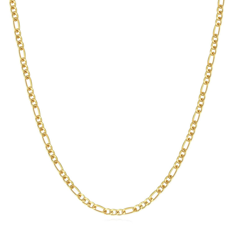 18K gold plated Stainless steel necklace, Intensity