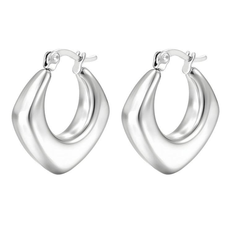 Stainless steel earrings, Intensity