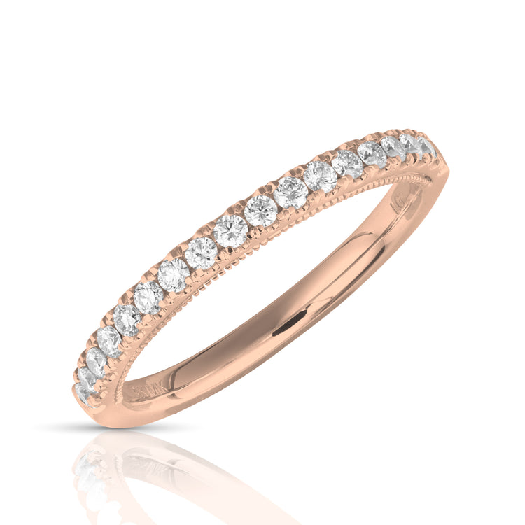 3/4 Ct Lab Grown Diamond Wedding Band