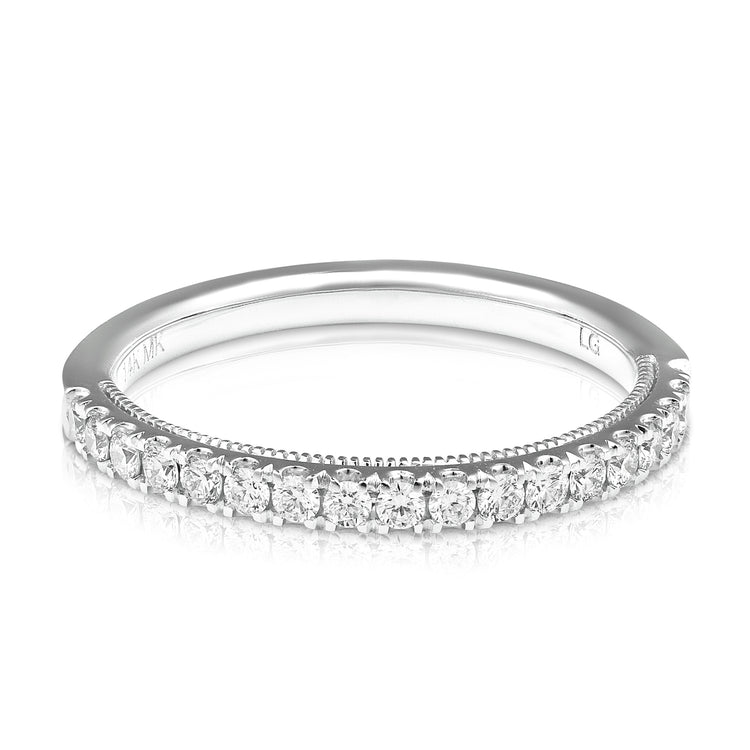 3/4 Ct Lab Grown Diamond Wedding Band